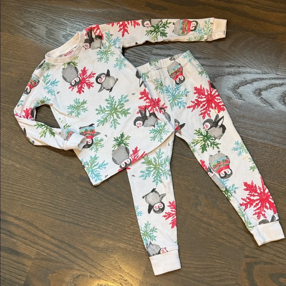 Burt's Bees Baby Cozy Penguin PJ Set | 3T